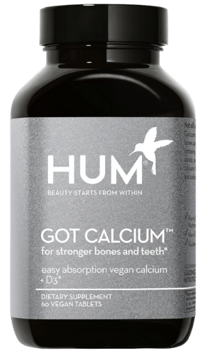 从HUM营养公司获得钙补充剂