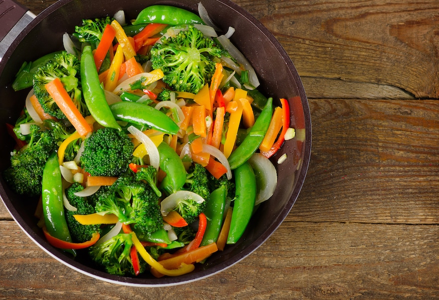 健康膳食建议:蔬菜炒